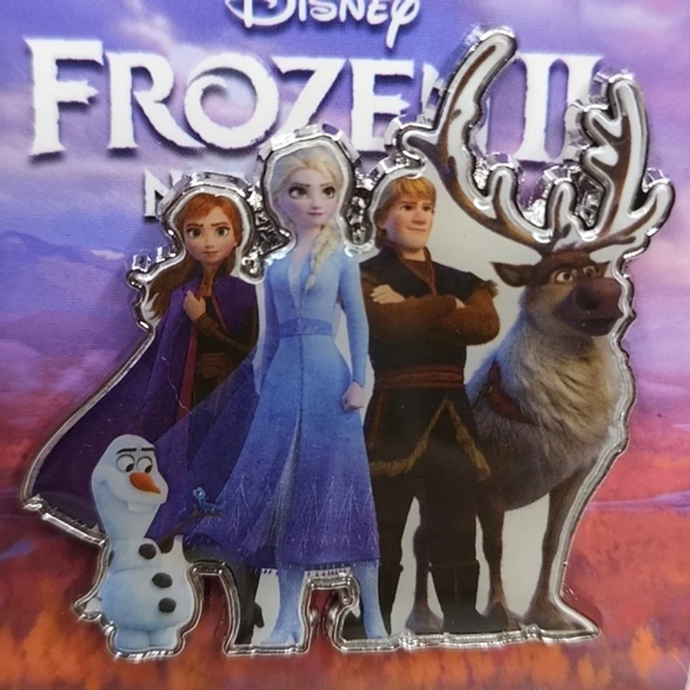 2019 Disney Frozen 2 Pin Movie Fan Event Characters Anna Elsa Kristoff Olaf